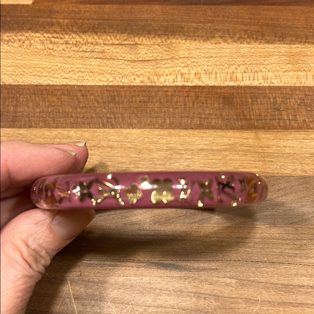 LOUIS VUITTON Rose Gold Inclusion Bracelet